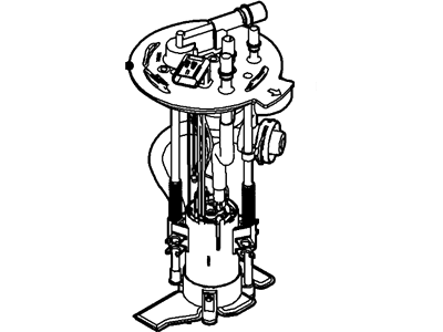 Ford 7L5Z-9H307-C Sender And Pump Assy
