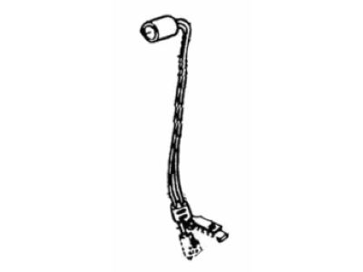 Ford D6TZ-15A442-B Socket & Wire, Rear