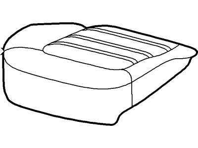 Mercury 4L2Z-7862900-FAB Cover Assy - Seat Cushion