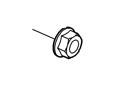 Ford -N804178-S309 Nut - Adjusting Screw