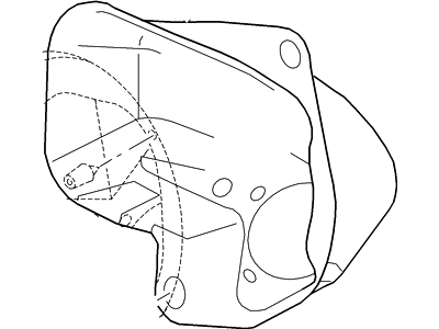 Lincoln F81Z-9927936-AA Housing - Fuel Tank Filler Pipe