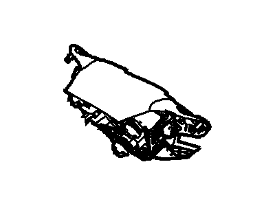 Ford EM5Z-58043B13-BA Driver Inflator Module