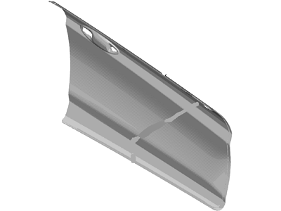 Ford AE8Z-5420200-A Panel Assy - Door - Outer