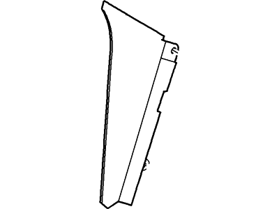 Ford 5S4Z-5445518-BAA Trim - Package Tray, Passenger Side