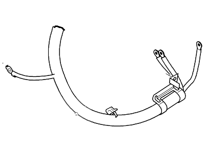 Lincoln Battery Cable - 4L1Z-14300-BA