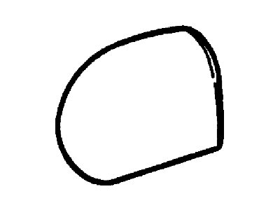 Mercury F8RZ-17D742-AA Cover - Mirror Housing             