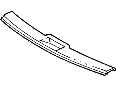 Ford F6DZ5411318AA Panel Assembly - Rear Floor Panel