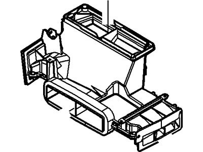 Lincoln 9L3Z-18C433-A Duct - Heater Outlet