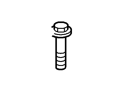 Mercury F3LY-6345-A Bolt - Bearing Cap - Hex. Head
