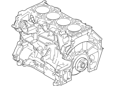Ford 6S4Z-6009-BB Cylinder Assembly - Short Block