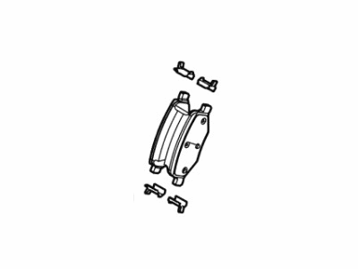 Lincoln GU2Z-2V200-C Pad - Brake