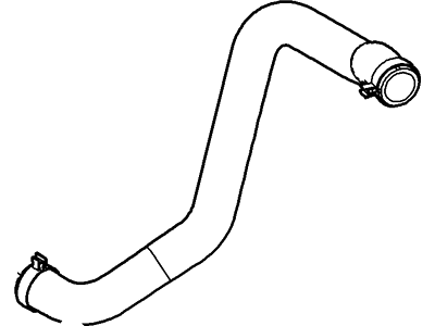 Mercury 8G1Z-8286-A Hose - Radiator