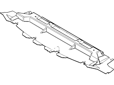Lincoln 6E5Z-8327-A Deflector