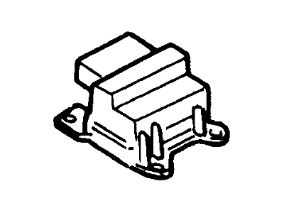 Mercury Tracer Air Bag Control Module - F8CZ-14B321-AC