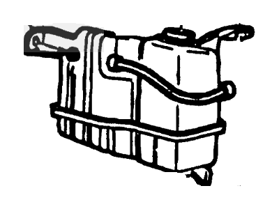 Lincoln Blackwood Coolant Reservoir - 3L3Z-8A080-AA