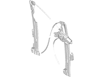 Ford CJ5Z-7823200-A Regulator And Motor Assy - Window