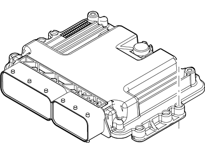 Lincoln CT4Z-12A650-AUD Module - Engine Control - Eec V