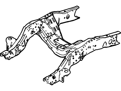 BC3Z-5019-B Ford Front Frame Illustration 1 of 1