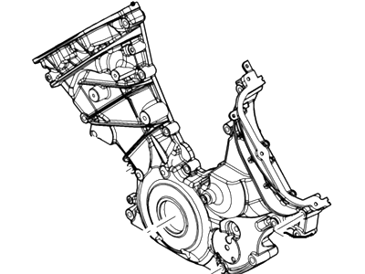 Ford BR3Z-6019-F Cover - Cylinder Front