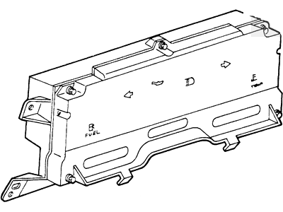 Ford Windstar Instrument Cluster - YF2Z-10849-CA