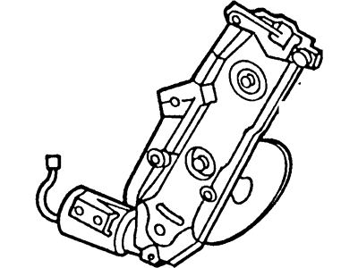Mercury Cougar Window Regulator - E9LY6323209A
