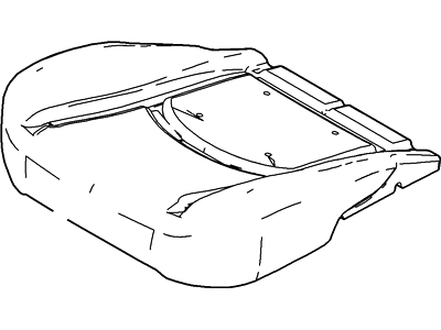 Ford 9L8Z-78632A23-B Pad - Seat Cushion