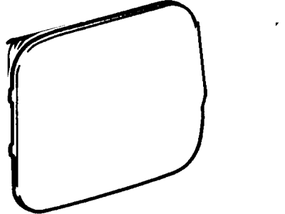 Mercury Fuel Door - XF5Z-12405A26-CA