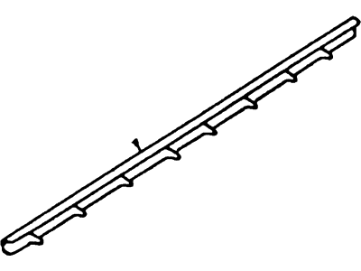 Mercury Tracer Weather Strip - F7CZ-5425861-AA