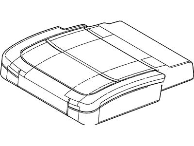 Ford BA8Z-7463804-AA Cover Assy - Rear Seat Cushion