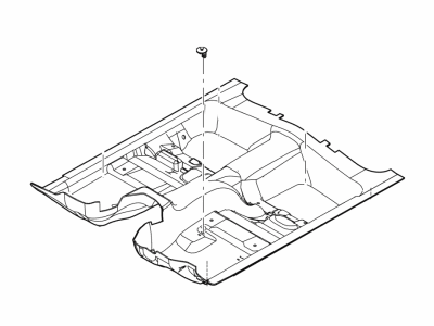 Mercury BW7Z-5413000-EA Carpet - Floor