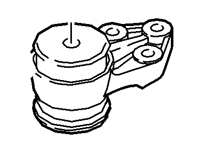 Ford YL8Z-6068-AB Insulator Assembly - Engine Support