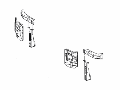 Ford 9C2Z-16153-A Support - Radiator