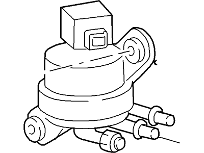 Ford Focus Canister Purge Valve - YS4Z-9C915-AB