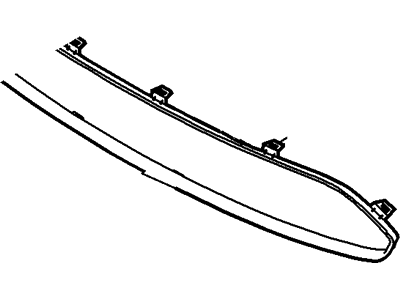 Mercury AE5Z-17K945-ACP Grille - Bumper
