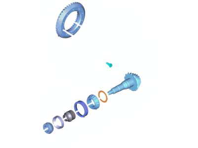 Ford FR3Z-4209-D Gear And Pinion Assy - Driving