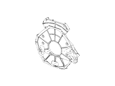 Ford 3C3Z-6G091-B Rear Main Seal Retainer