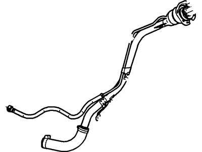 Mercury AL8Z-9034-D Pipe - Fuel Filler