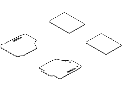 Lincoln AH6Z-5413300-DA Kit - Floor Contour Mat
