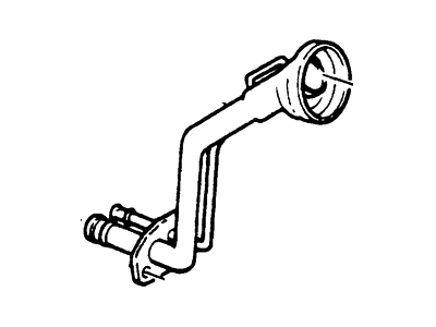 Mercury F8XZ-9034-AA Filler Pipe
