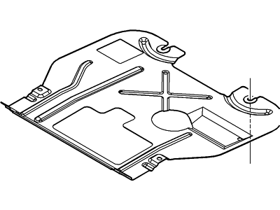 Ford 7L1Z-5D032-A Shield - Front Crossmember