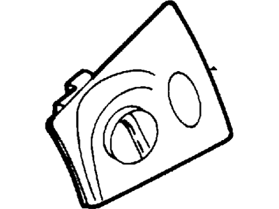 2002 Mercury Villager Headlight Switch - YF5Z-11654-BAA