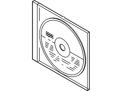 Lincoln ER3Z-10E987-AA Disc - Navigation Map