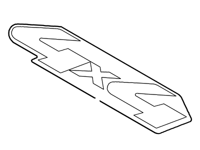 Ford 5C3Z-9925622-AAA Decal - Name Plate