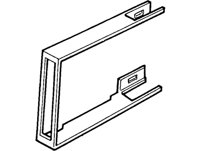 Ford E99Z18658C Heater Core Seal