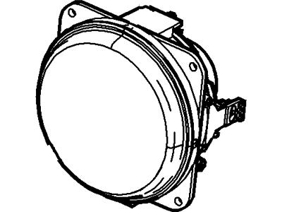 Ford 2M5Z-15200-ABCP Lamp Assy - Fog - Front