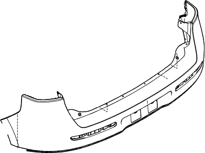 Ford BA1Z-17810-APTM Extension - Bumper Bar - Side