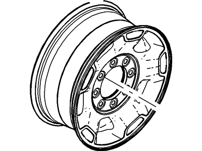 Ford DC3Z-1007-B Wheel Assy