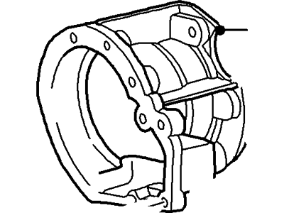 Lincoln F81Z-7A039-JA Housing - Transmission Extension