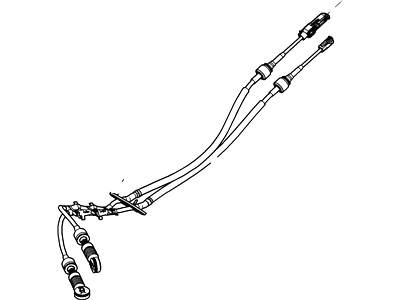 Ford 5L8Z-7E395-AC Cable Assy - Selector Lever Control