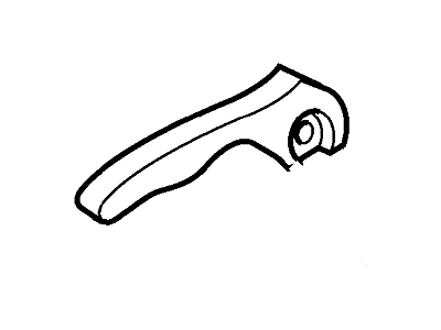 Ford YS4Z-6162762-BA Knob - Seat Back Locking Mechanism 